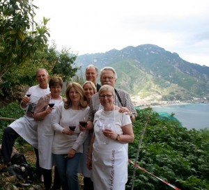 View from Mamma Agata Ravello Amalfi Coast Italy Delectable Destinations Culinary Tour