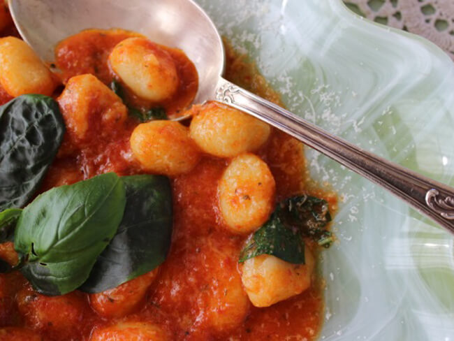 Tuscan gnocchi Carol Ketelson Delectable Destinations Culinary Tours