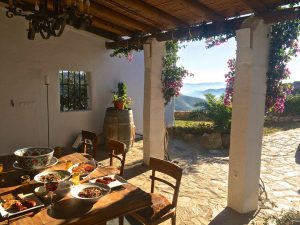 Evening at el Carligto Private Andalucian Hideaway Carol Ketelson Delectable Destinations Culinary Tours