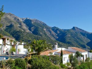 mountain views el Carligto Private Andalucian Hideaway Carol Ketelson Delectable Destinations Culinary Tours