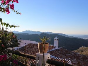 mountain views Andalucia Spain el Carligto Private Andalucian Hideaway Carol Ketelson Delectable Destinations Culinary Tours