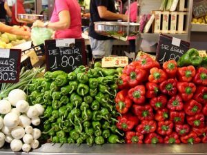 fresh vegetables Mercado Central de Atarazanas Malaga Andalucia Spain Carol Ketelson Delectable Destinations Culinary Tours