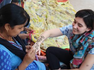 henna tattoo old Delhi India Carol Ketelson Delectable Destinations Culinary Tours