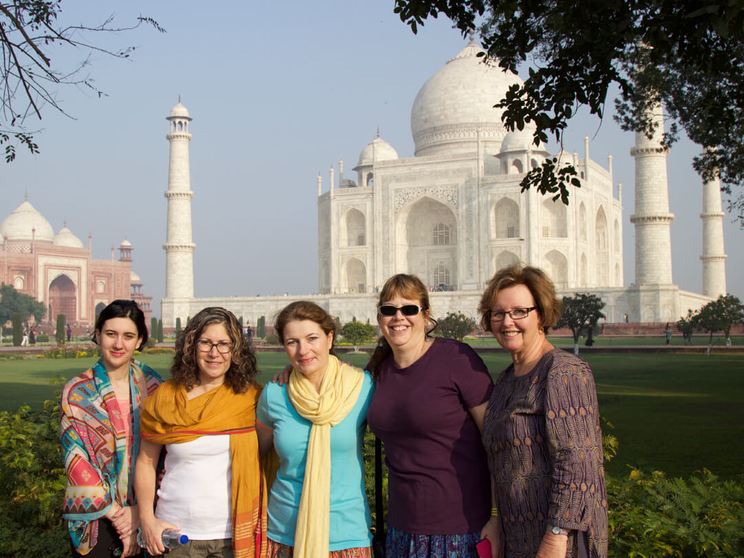 Taj Mahal Agra India Carol Ketelson Delectable Destinations Culinary Tours