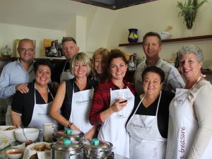 cooking class at Mamma Agata Amalfi Coast Italy Carol Ketelson Delectable Destinations Culinary Tours