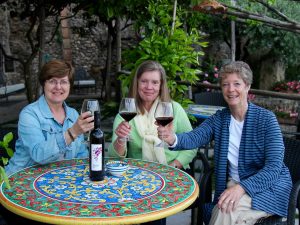 wine tasting on the Amalfi Coast Italy Carol Ketelson Delectable Destinations Culinary Tours
