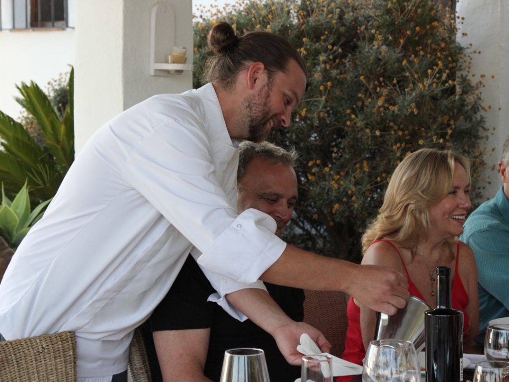 private chef David fine dining Andalucia Spain Carol Ketelson Delectable Destinations Culinary Tours
