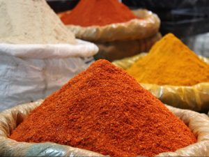 The spice market in Old Delhi India Carol Ketelson Delectable Destinations Culinary Tours