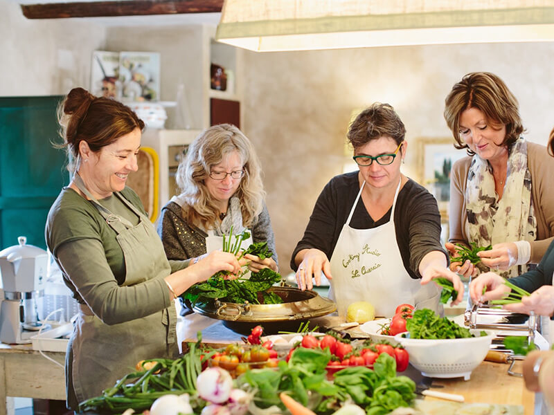 Chef Veronica Villa La Quercia Tuscany Cooking Classes Carol Ketelson Delectable Destinations Culinary Tours