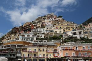 panorma of Positano Amalfi Coast Italy Carol Ketelson Delectable Destinations Culinary Tours
