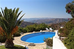 swimming pool at el Carligto Villa Andalucia Spain Carol Ketelson Delectable Destinations Culinary Tours