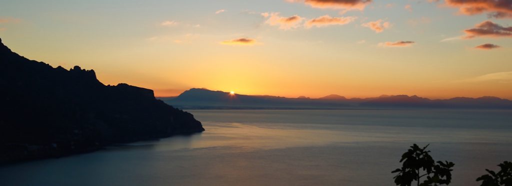Sunrise at Villa San Cosma, Ravello, Amalfi Coast, Italy Delectable Destinations Carol Ketelson Sometimes RETREAT Is The Best Way To Move Forward