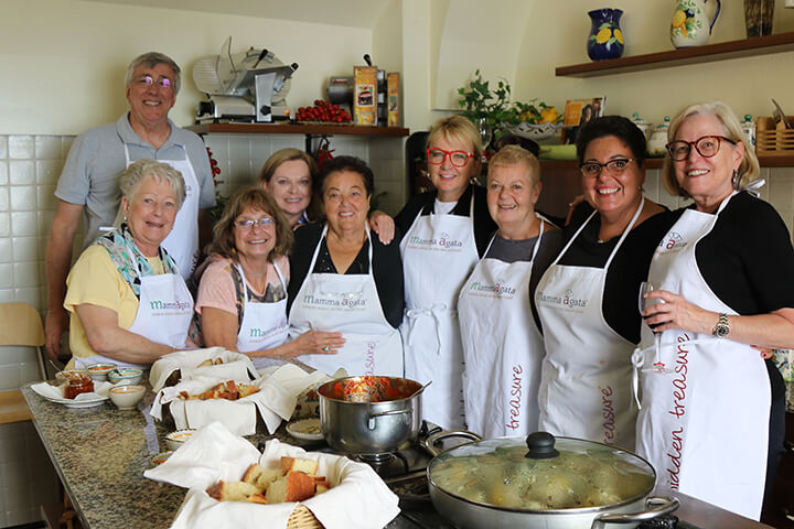  Cookery course at Mamma Agata's Cooking School on the Amalfi Coast - Capturing 2017 Carol Ketelson Delectable Destinations