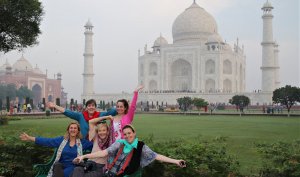 traveling india with an amazing group