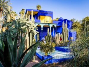 Majorelle Garden in Marrakesh, Morocco